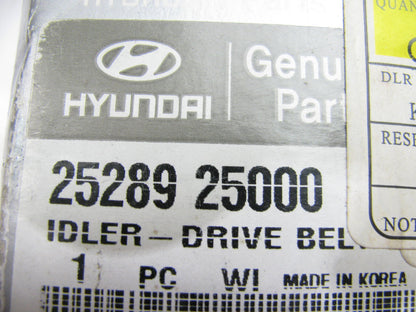 NEW - OEM GENUINE Drive Belt Idler Pulley For 2007-2013 Kia 2528925000