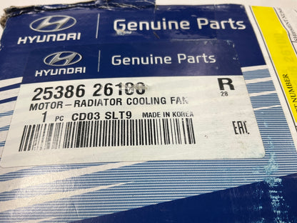 Engine Radiator Cooling Fan Motor OEM For 2001-2006 Hyundai Santa Fe 2538626100