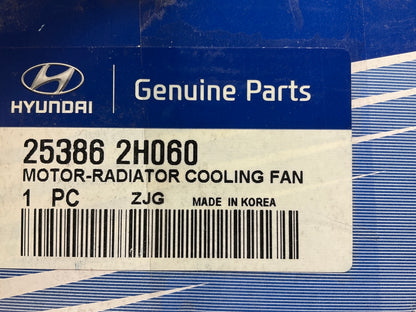 NEW GENUINE Radiator Fan Motor OEM For 2010 Elantra Manual Trans 253862H060