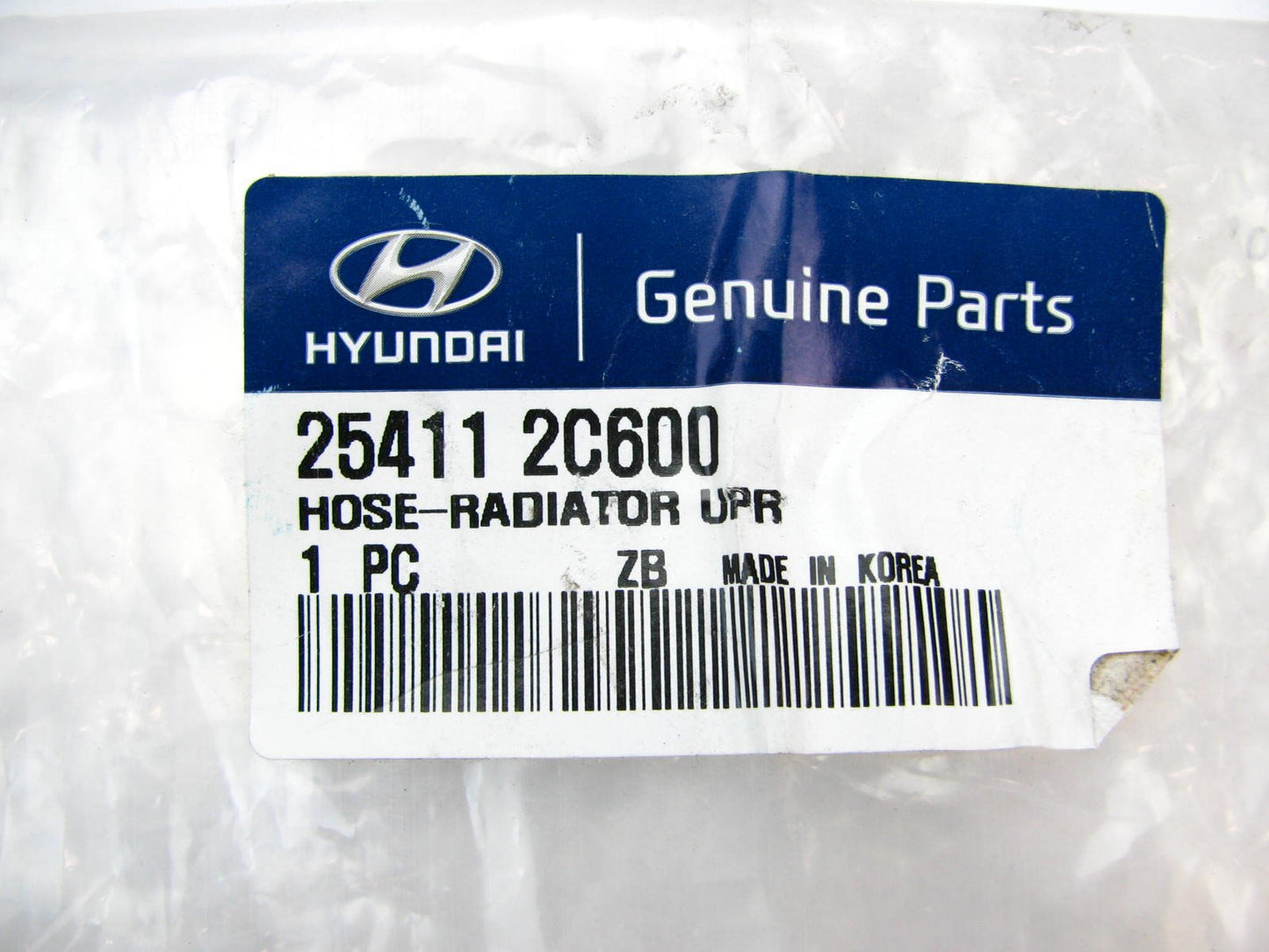 254112C600 Upper Radiator Coolant Hose OEM For Hyundai 2003-2008 Tiburon