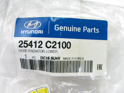NEW GENUINE Radiator Coolant Lower Hose OEM For 2018-2019 Sonata 2.4L 25412C2100