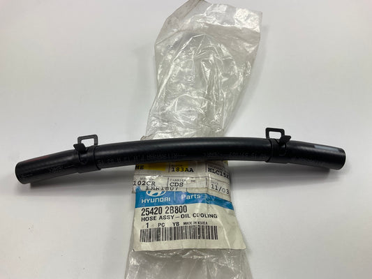 New Genuine Oil Cooling Hose Line OEM For 2010-2012 Hyundai Santa Fe 254202B800