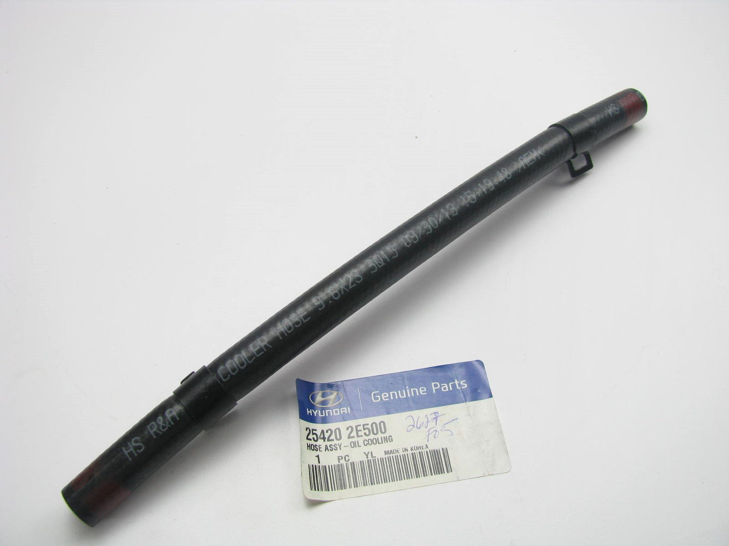NEW - OEM 254202E500 Oil Cooler Line Hose OEM For 2010-2012 Genesis Coupe AUTO
