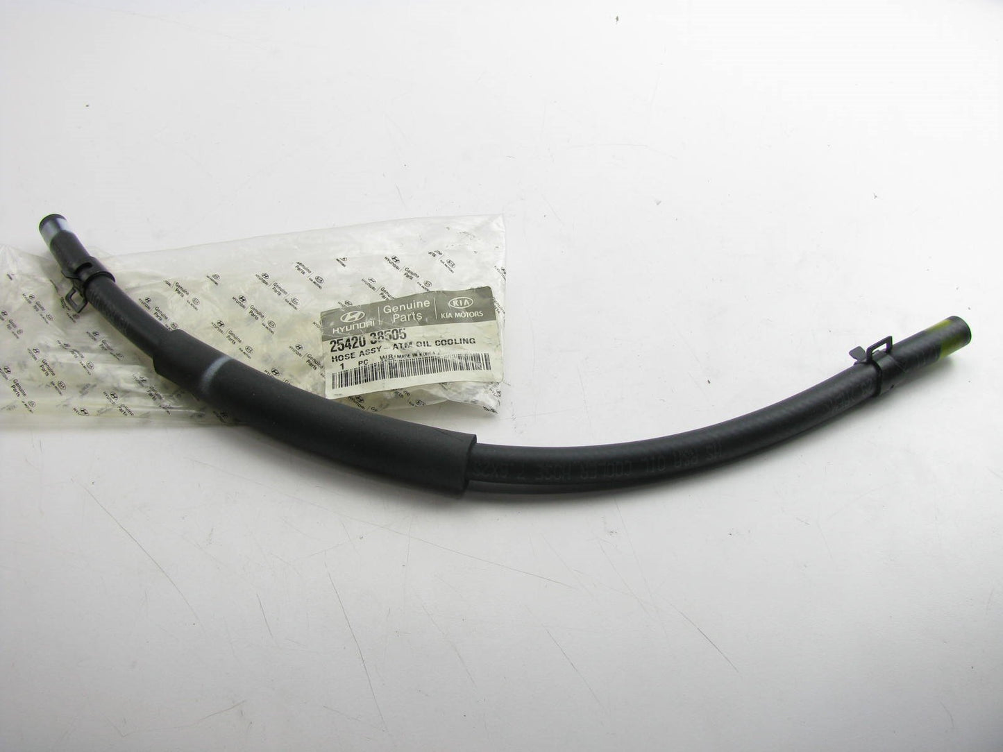 NEW - OEM Genuine Automatic Transmission Oil Cooling Hose For Hyundai 2542038505