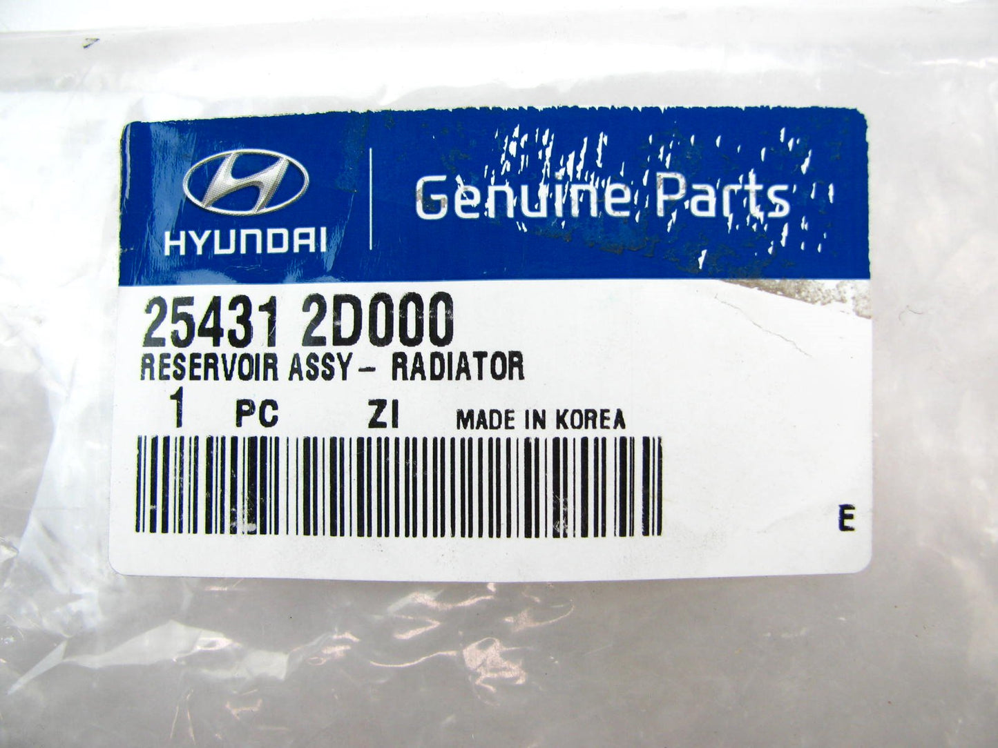NEW GENUINE Coolant Overflow Expansion Reservoir Tank Bottle OEM For Hyundai