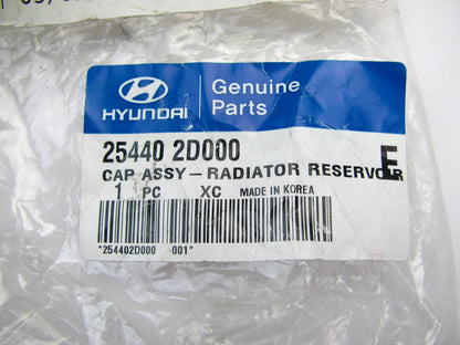 OEM For 03-08 Tiburon 2.7L V6 Radiator Coolant Overflow Tank Reservoir Cap Hose