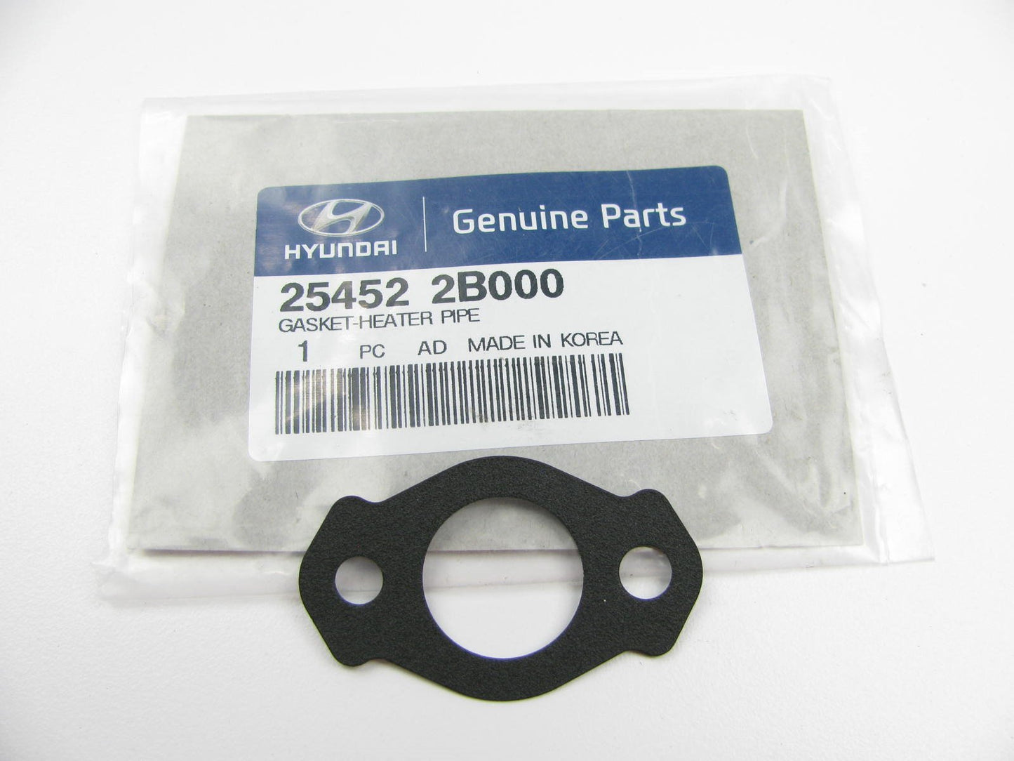 NEW - OEM 254522B000 Heater Pipe Gasket OEM For Hyundai 1.6L Non Turbo