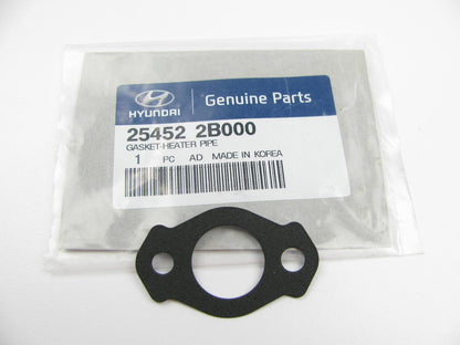 NEW - OEM 254522B000 Heater Pipe Gasket OEM For Hyundai 1.6L Non Turbo