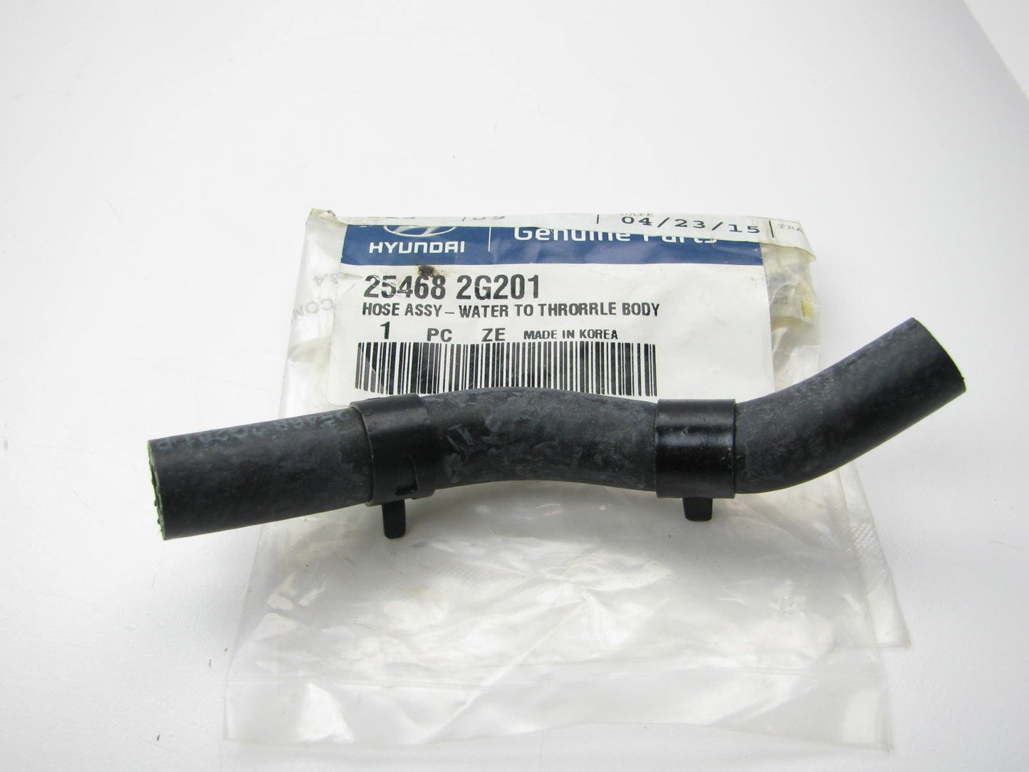NEW - OEM 254682G201 Water To Thermostat Body Hose For Hyundai