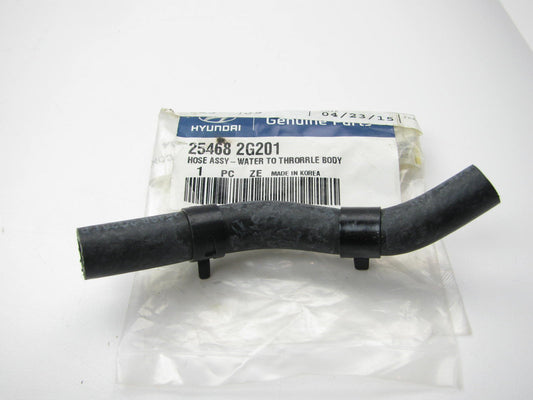 NEW - OEM 254682G201 Water To Thermostat Body Hose For Hyundai