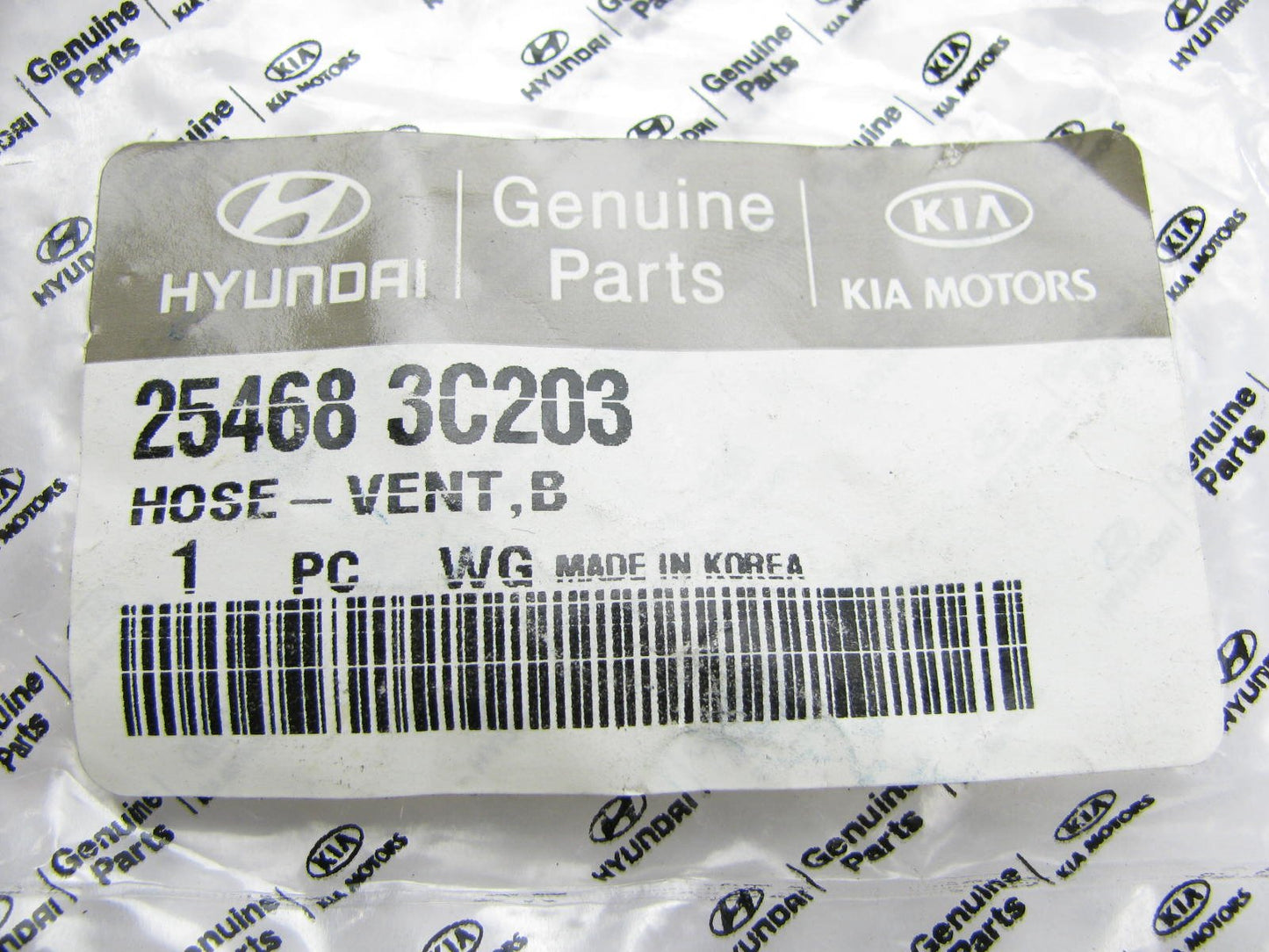 NEW Thermostat Housing To Water Pipe Vent Hose *B* OEM For Hyundai 254683C203