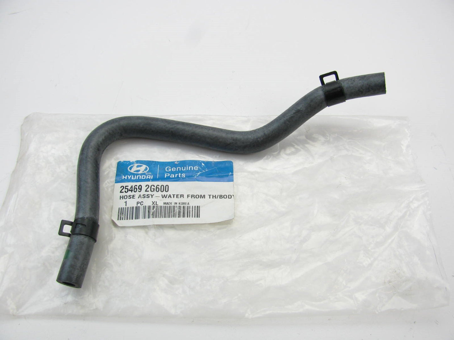 GENUINE Coolant Hose With Clamps (From Throttle Body) OEM For Hyundai 254692G600