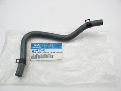 GENUINE Coolant Hose With Clamps (From Throttle Body) OEM For Hyundai 254692G600