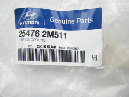 NEW - OEM 254762M511 Autos Trans Oil Cooler Tube For 13-14 Genesis Coupe
