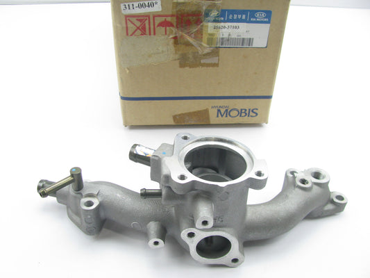 NEW GENUINE Thermostat Housing OEM For 98-01 Hyundai Sonata 2.5L V6 25620-37103