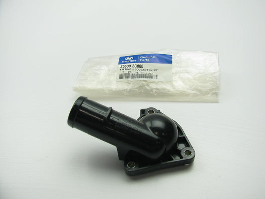 NEW GENUINE Coolant Water Outlet Thermostat Housing OEM For Hyundai 256302G000