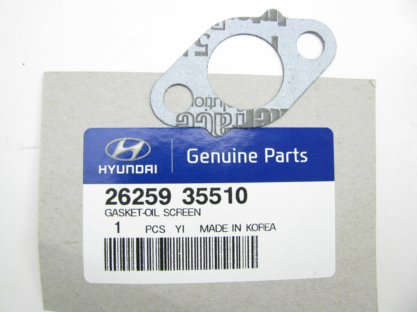 NEW - OEM 2625935510 Engine Oil Pick Up Tube Gasket For 2001-2009 Hyundai 2.7L
