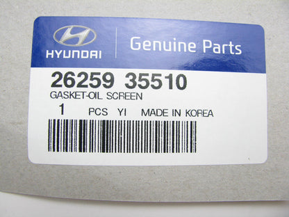 NEW - OEM 2625935510 Engine Oil Pick Up Tube Gasket For 2001-2009 Hyundai 2.7L