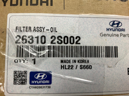 NEW Complete Engine Oil Filter Housing OEM For Hyundai 263102S002