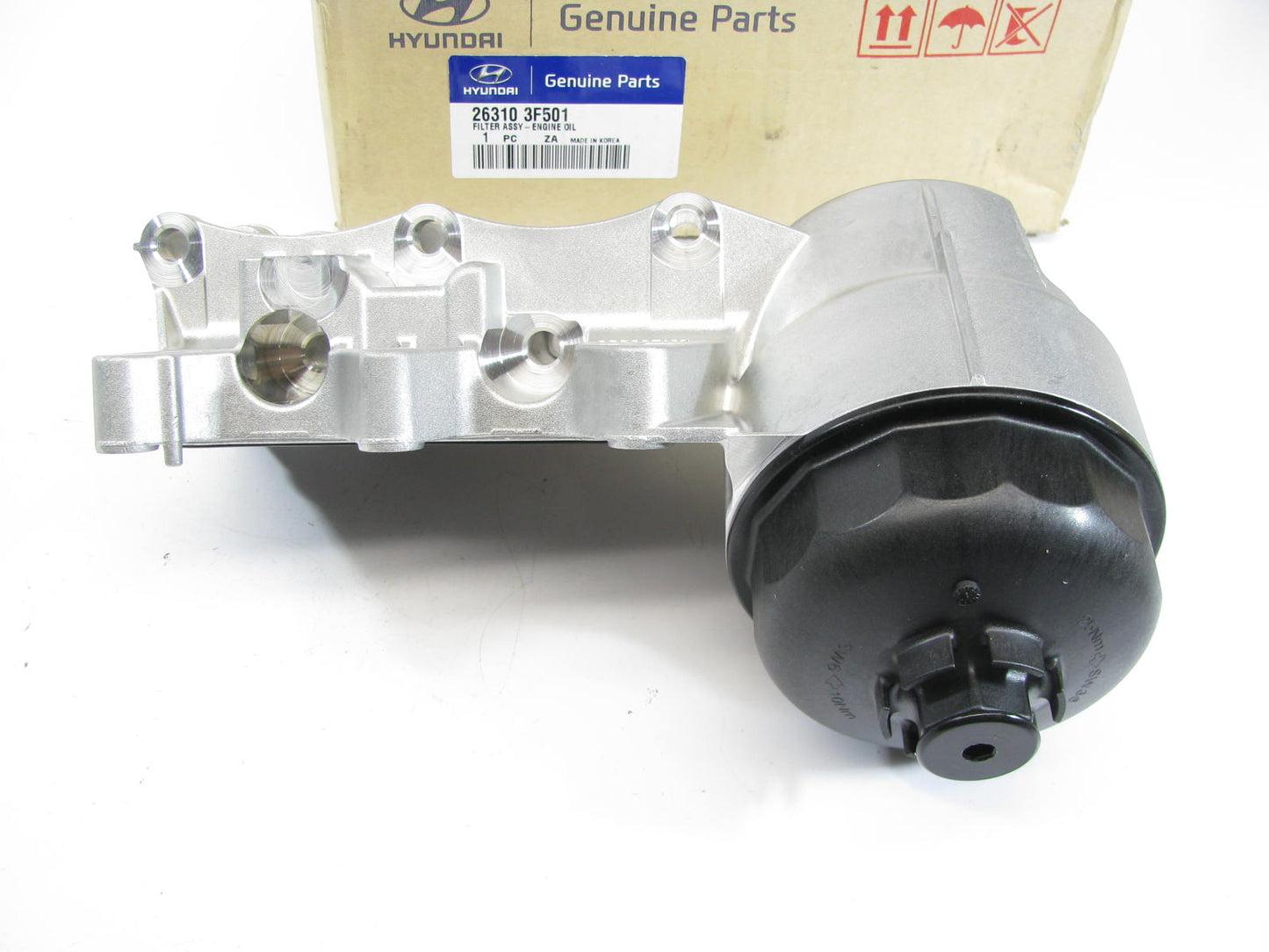 NEW - OEM 263103F501 Engine Oil Filter Housing For 2015-2021 Genesis 5.0L