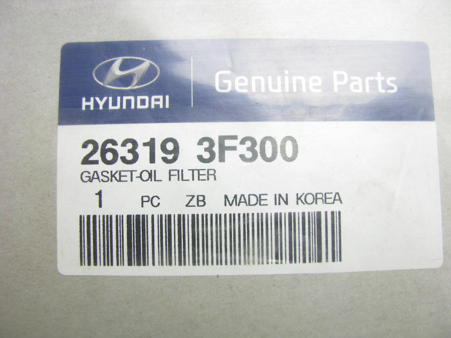 NEW GENUINE Engine Oil Filter Housing Gasket OEM For 2011-2015 Hyundai V8 ONLY