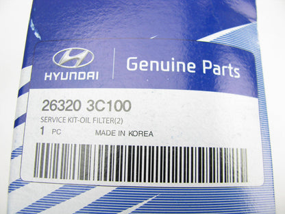 NEW - OEM Genuine 263203C100 Engine Oil Filter For Hyundai