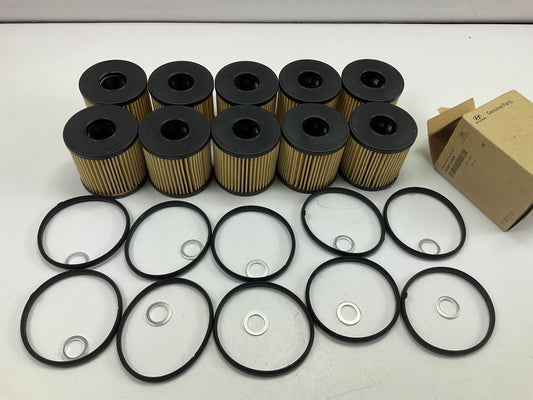 (10) NEW GENUINE Engine Oil Filters OEM For Hyundai 263502J000