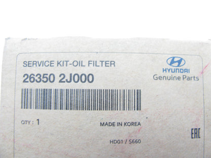 NEW GENUINE OEM 263502J000 Engine Oil Filter For Hyundai