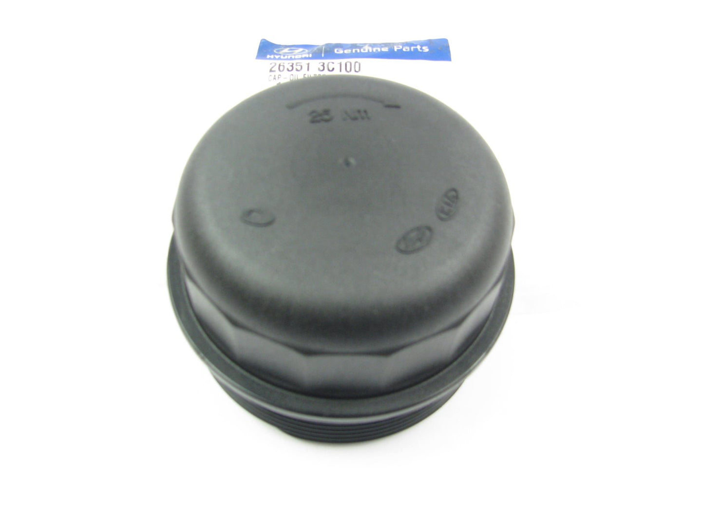 NEW GENUINE Oil Filter Screw Cap Cover OEM For 06-09 Hyundai 3.3 3.8L 263513C100