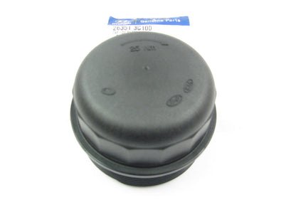 NEW GENUINE Oil Filter Screw Cap Cover OEM For 06-09 Hyundai 3.3 3.8L 263513C100