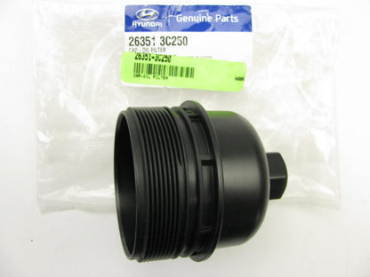 NEW Oil Filter Plastic Cap Cover OEM For 2008-2012 Hyundai V6 3.3L Models Only