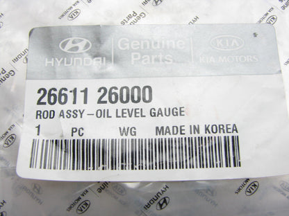 NEW Engine Oil Dipstick OEM  For 2001-2011 Hyundai Accent, 06-11 Rio 2661126000