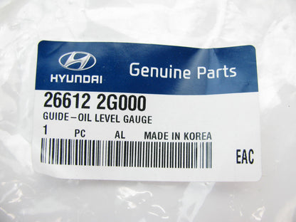 Oil Level Dipstick Gauge Guide Tube OEM For Hyundai 266122G000   4-CYLINDER ONLY