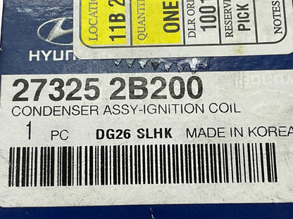 NEW Ignition Coil Condenser OEM For Hyundai 273252B200
