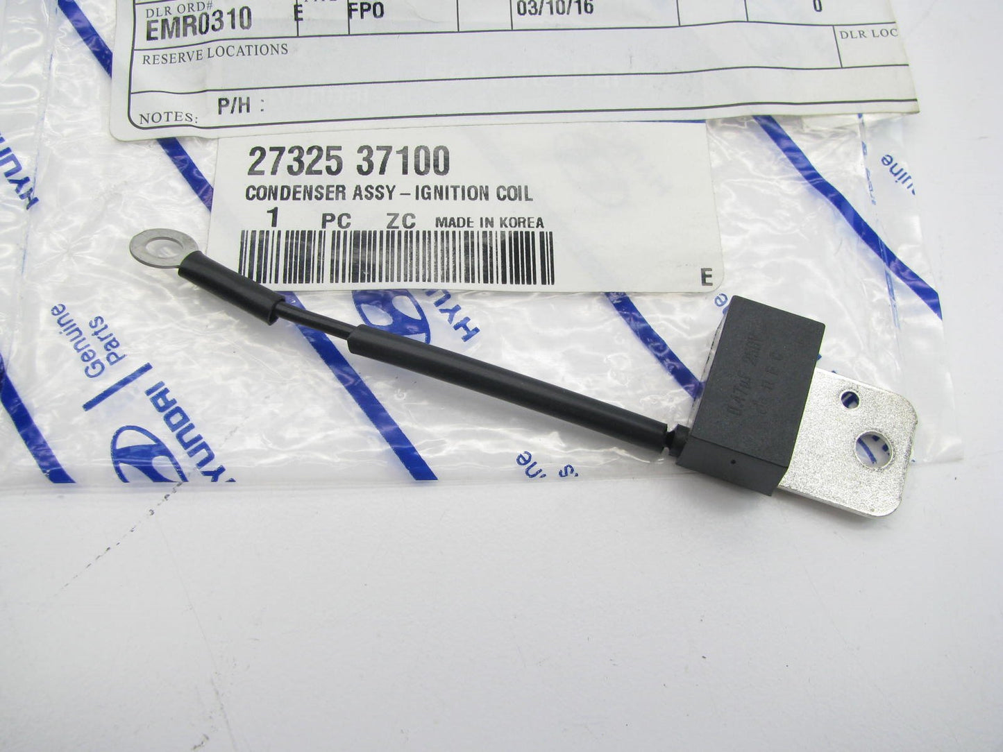 New OEM Ignition Capacitor Condenser For 99-05 Sonata 2732537100