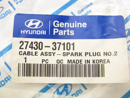 NEW CYLINDER # 2 Single Spark Plug Wire Lead OEM For 1998-2005 Sonata 2743037101