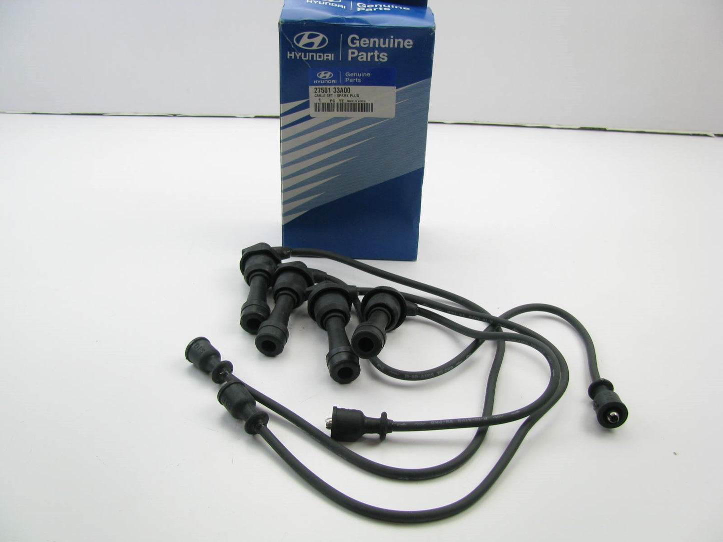 NEW GENUINE Ignition Spark Plug Wire Set OEM For Hyundai 2750133A00