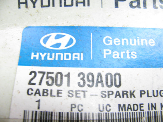 NEW - OEM 2750139A00 Ignition Spark Plug Wire Set For 2001-05 Hyundai 3.0L 3.5L