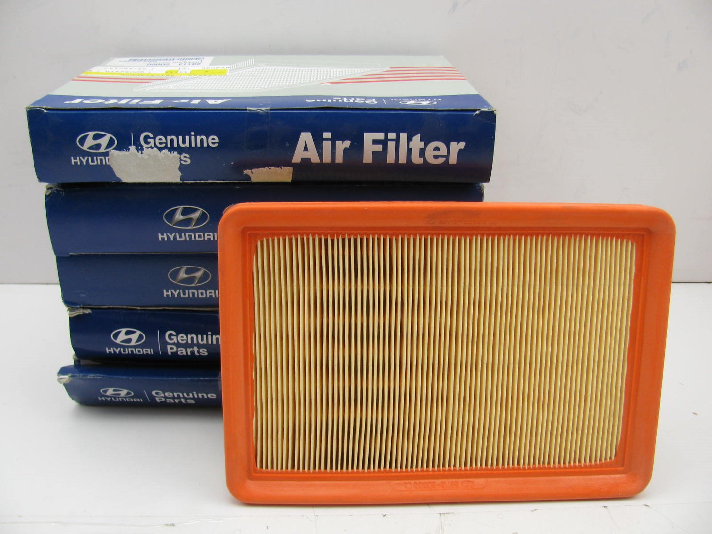 (5) NEW GENUINE Engine Air Filters OEM For 1995-1999 Hyundai Accent 2811322051