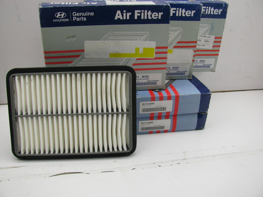 (5) NEW Engine Air Filters OEM For 2003-2006 Santa Fe V6 ONLY 2811326350