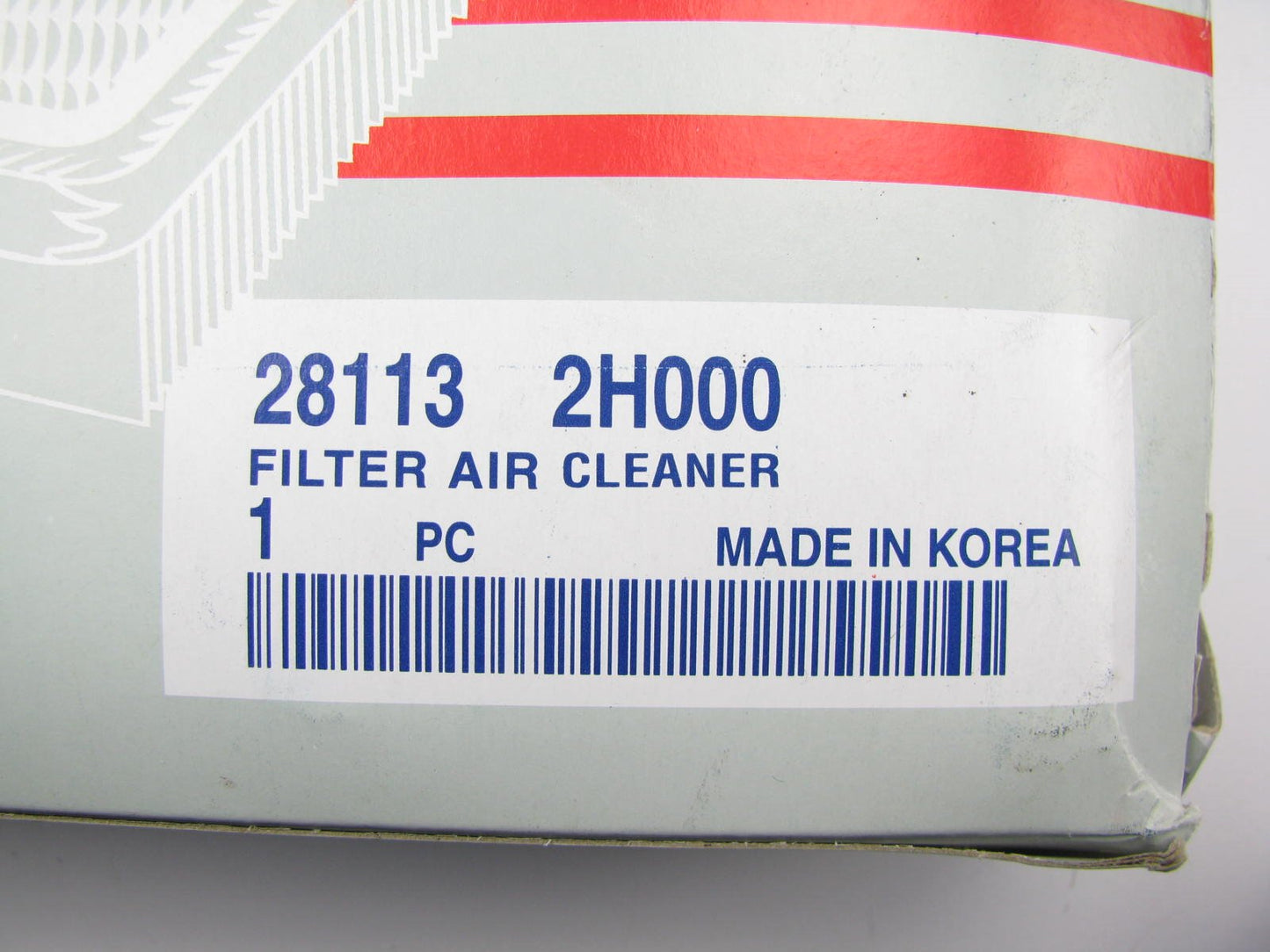 NEW - Genuine 281132H000 Air Filter For 2007-2012 Hyundai Elantra 2.0L