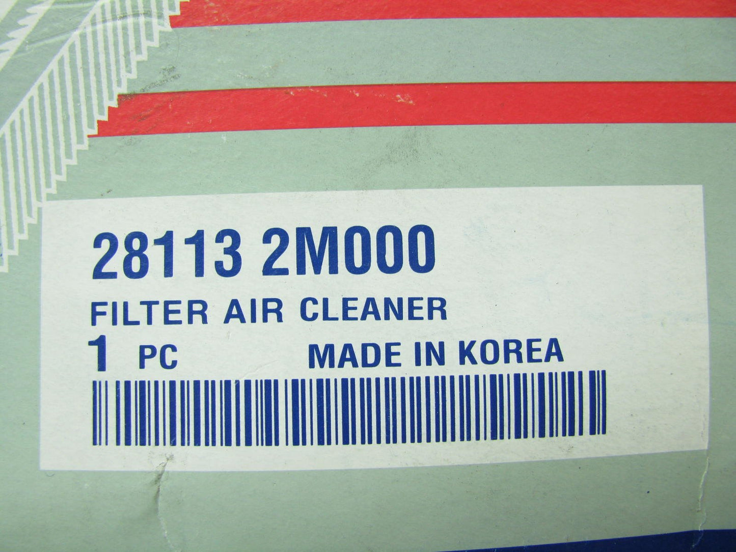 NEW GENUINE Engine Air Filter OEM For 2010-2012 Genesis Coupe 2.0L TURBO ONLY