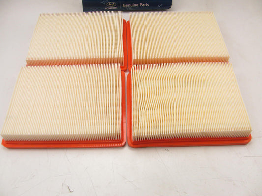 (4) New GENUINE OEM Engine Air Filters For 2001-06 Kia Optima 2811337101
