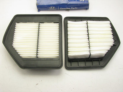 (2) NEW - OEM 28128B1000 Right Engine Air Filter For 2015-2022 Genesis 5.0L-V8