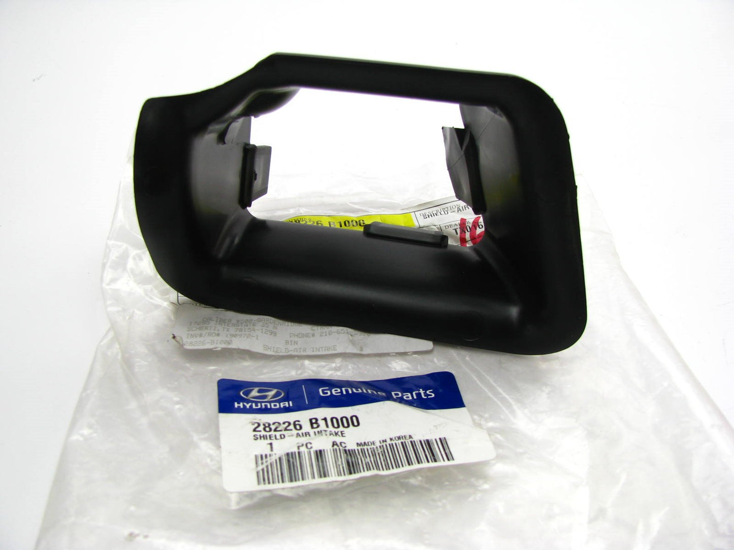 New OEM Air Intake Shield Duct For 15-16 Genesis 3.8L V6 ONLY 28226B1000