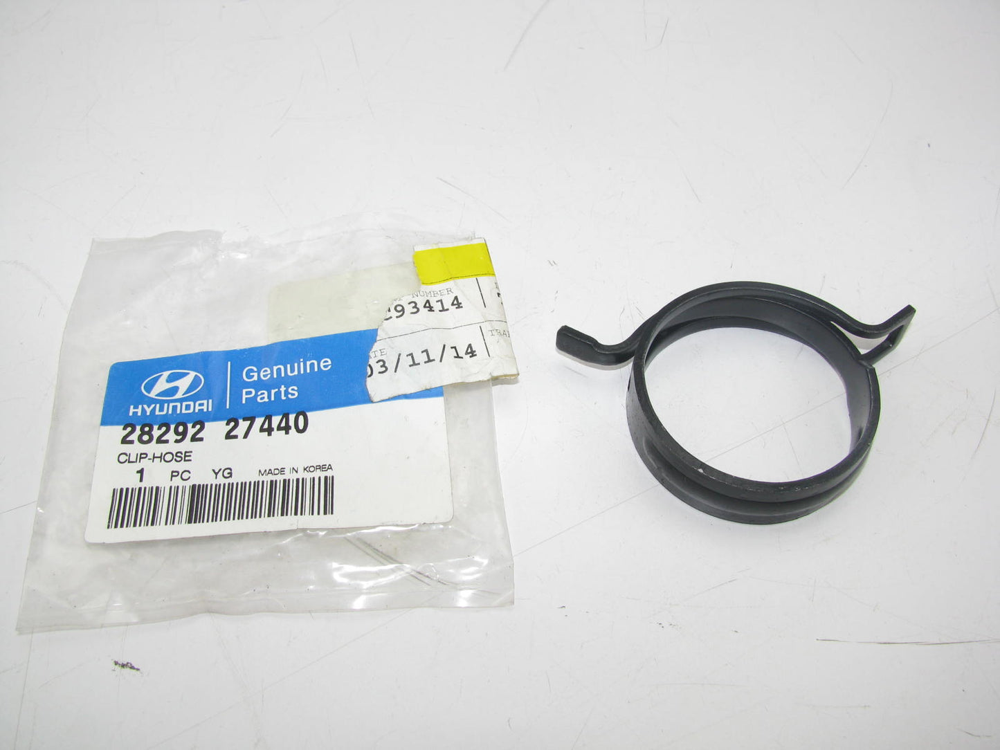 New Genuine OEM Lower Left Turbo Inter Cooler Hose Clamp For Hyundai 28292274
