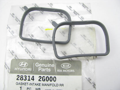 (2) NEW - OEM 283142G000 Intake Manifold Gasket For 2009-2013 Hyundai 2.0L 2.4L