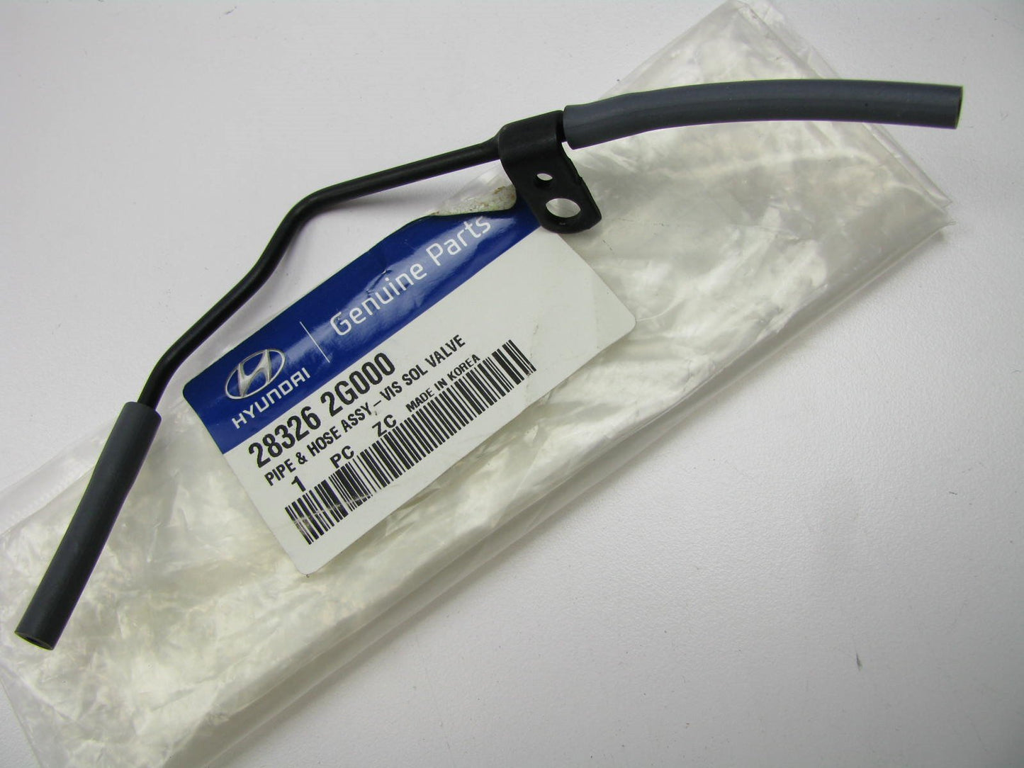 NEW - OEM 283262G000 VIS Solenoid Valve Pipe Hose Tube For Hyundai