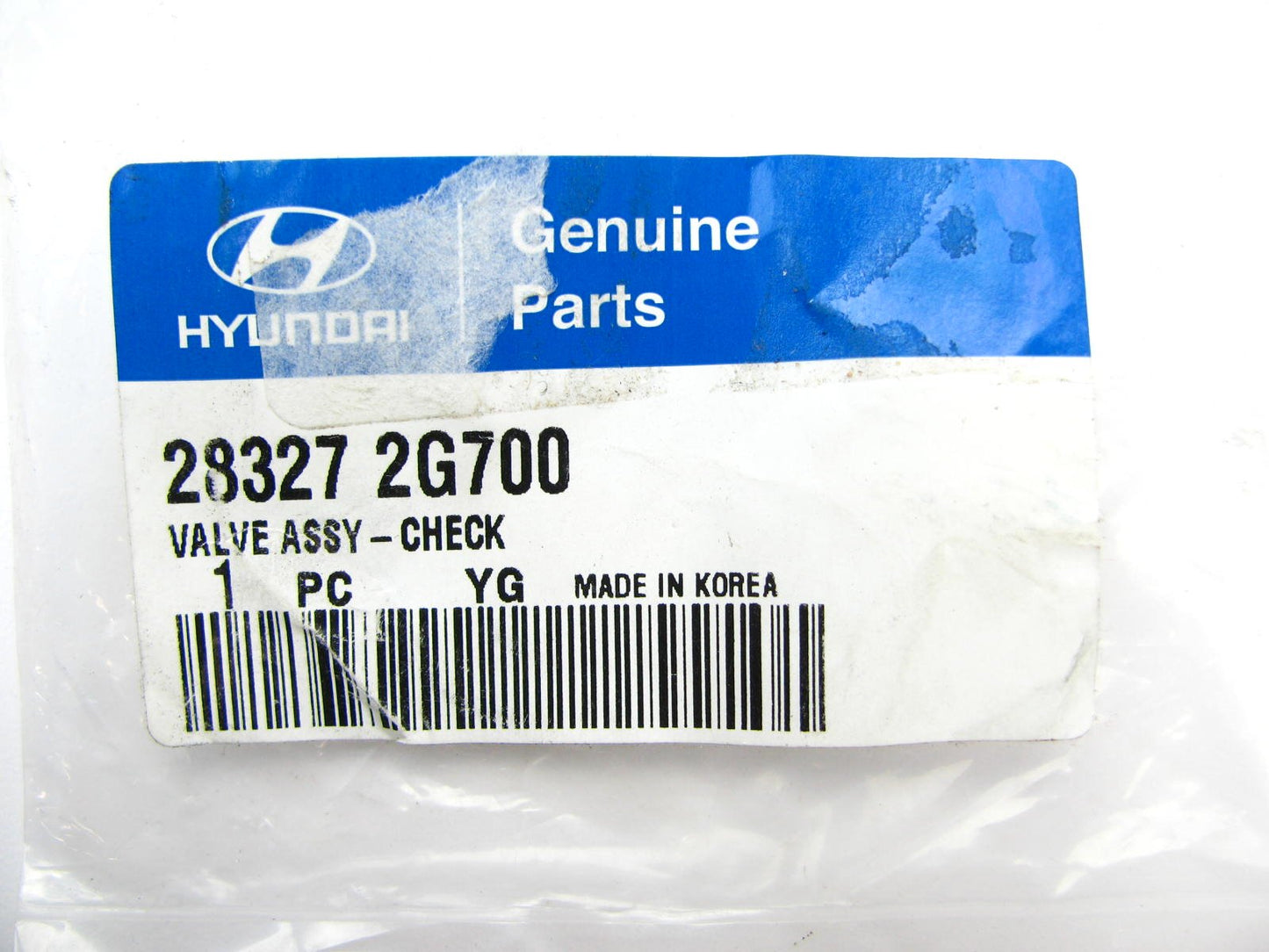 283272G700 Air Inlet Check Valve OEM For Hyundai Santa Fe 2011-2012 2.4L