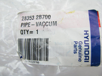 NEW - OEM GENUINE 283532B700 Intake Vaccum Pipe Tube For 2011-2017 Hyundai